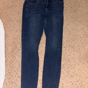 American Eagle Outfitters Dark Blue Skinny Jeans